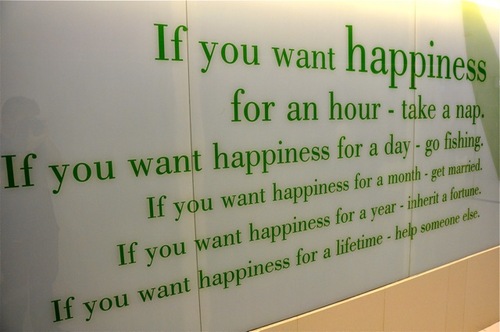 happiness is helping someone else - photo courtesy of ernohanik